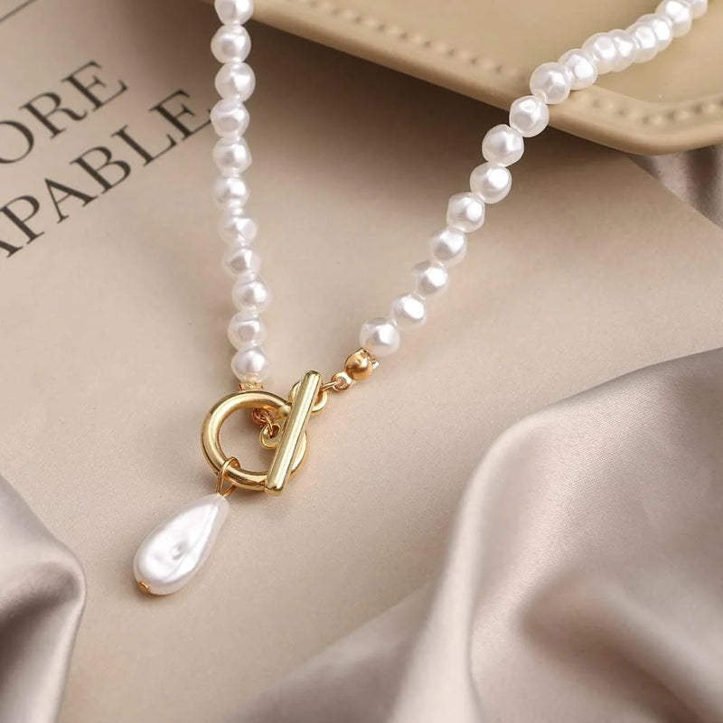 Pearl Poetry Necklace