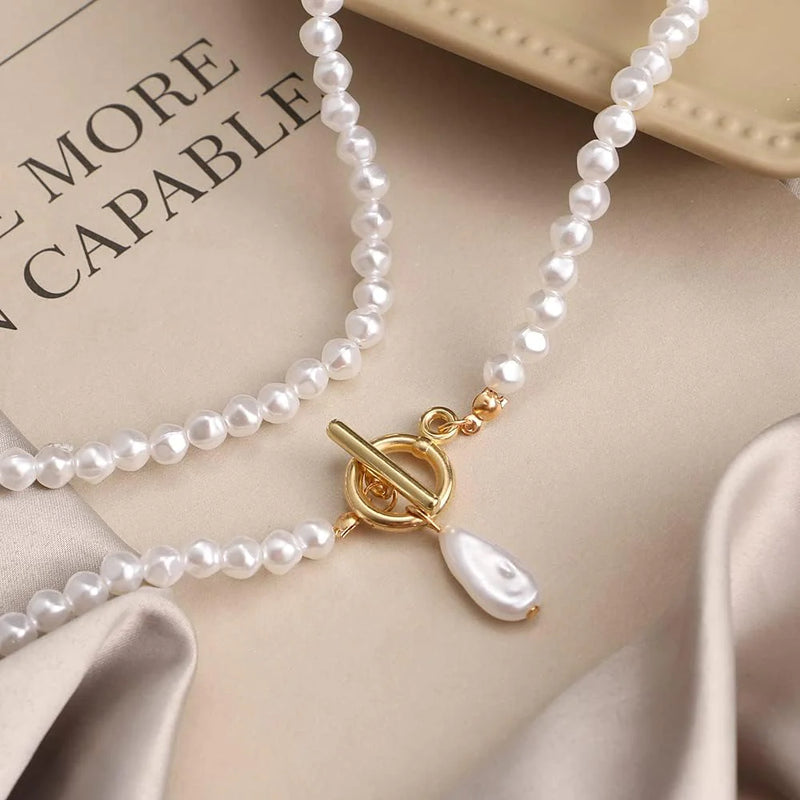 Pearl Poetry Necklace