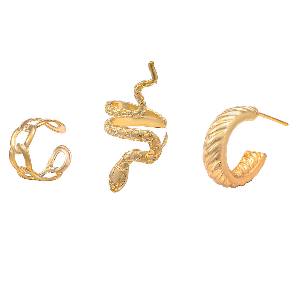 Snake EarCuffs - 