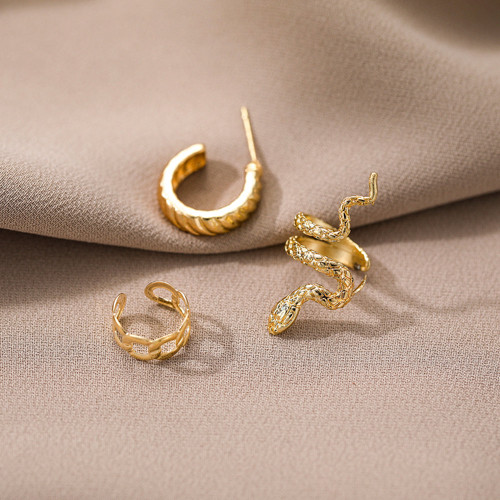 Snake EarCuffs - Earrings