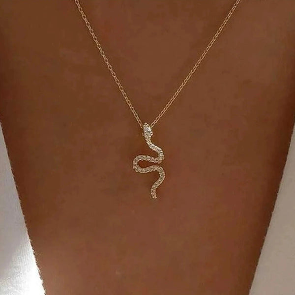 Twisted Snake Pendant
